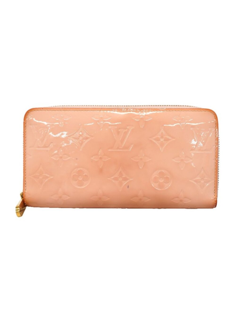 Louis Vuitton Wallet Vernis Zippy Rose Ballerine